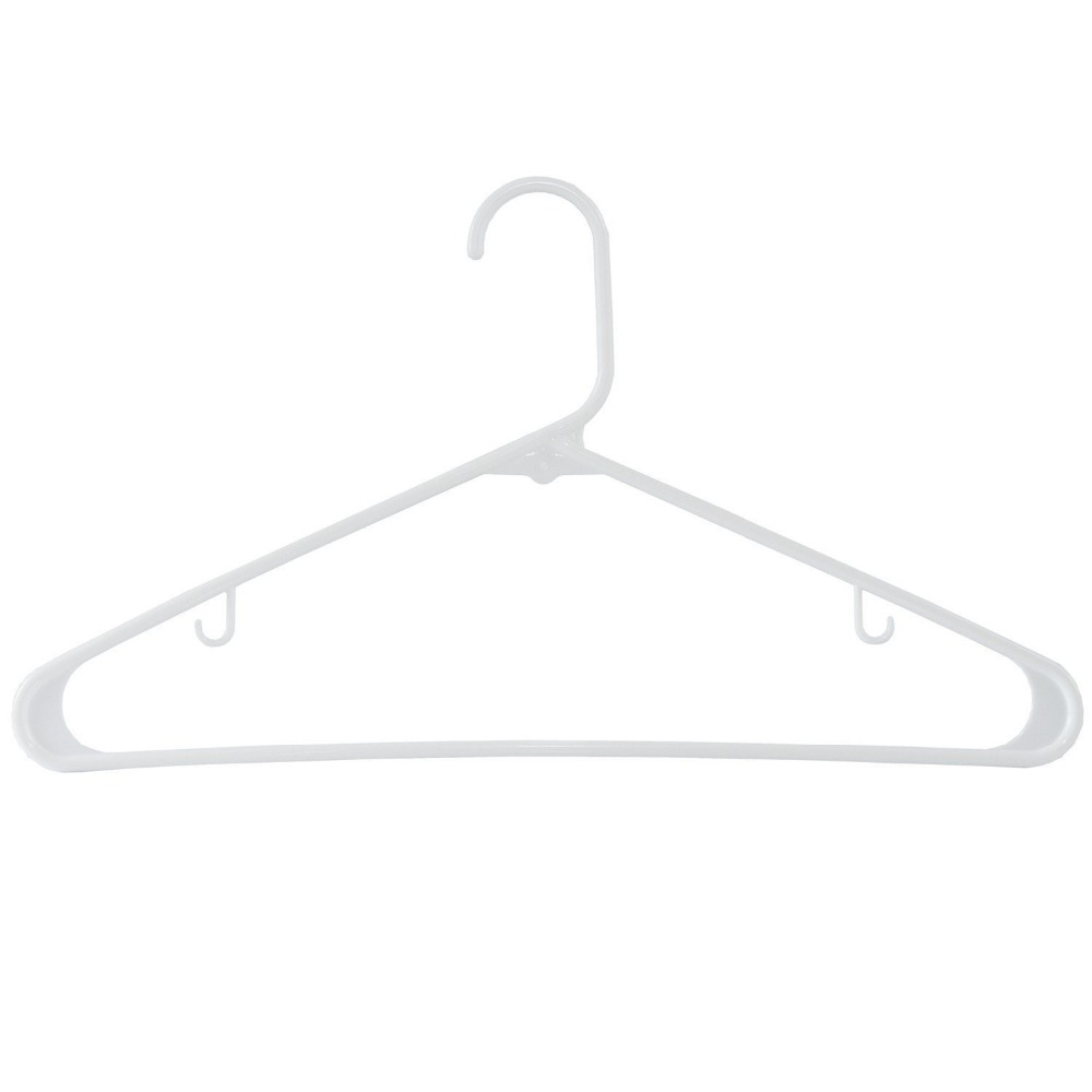 141  plastic hanger with hooks