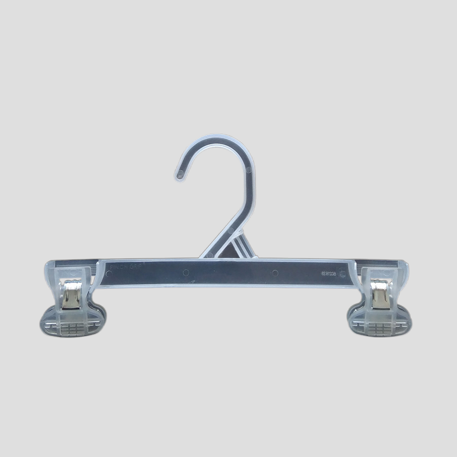 54 series Plastic hook pant/skirt hanger with clips