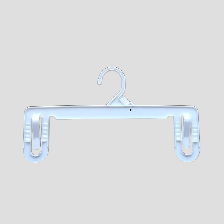 74 series Plastic hook pant/skirt hanger with clips