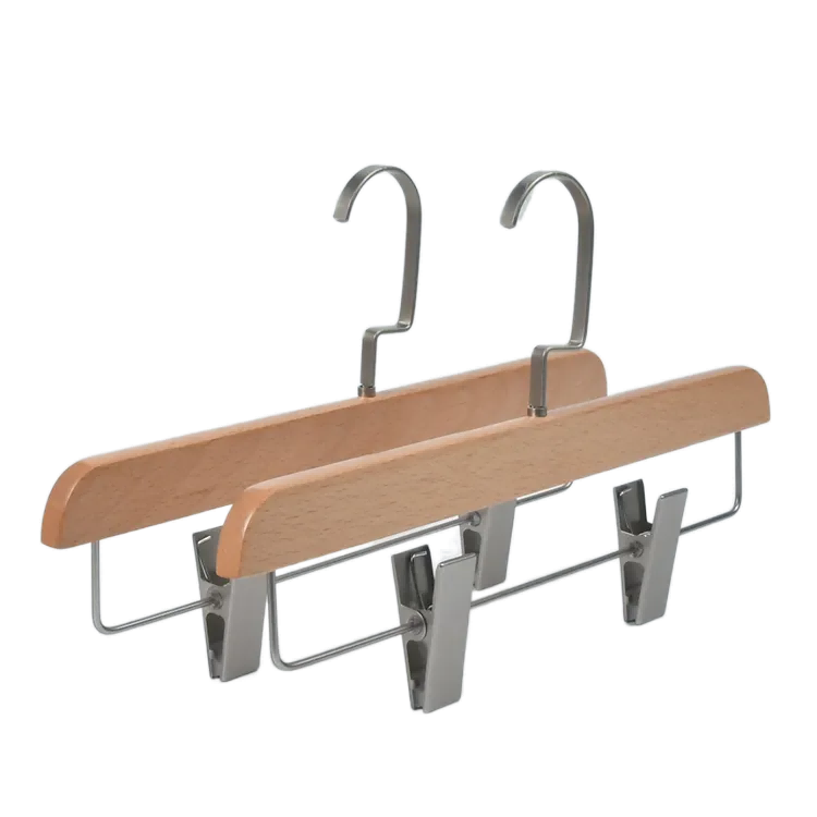 WCH010  Wooden bottom hanger with clips