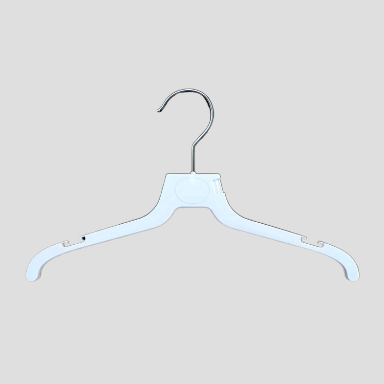 19 series  plastic top T shirt hanger with notches