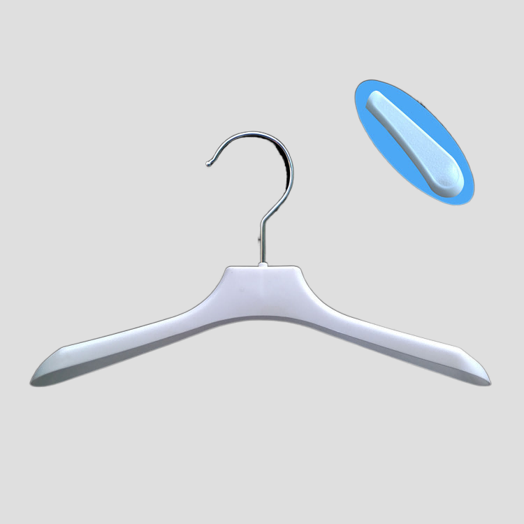 28 series  plastic top jacket hanger with variable sizes