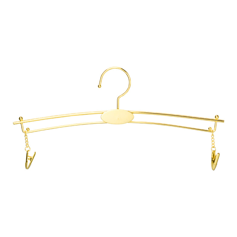 LH007 Metal lingerie hanger with clips