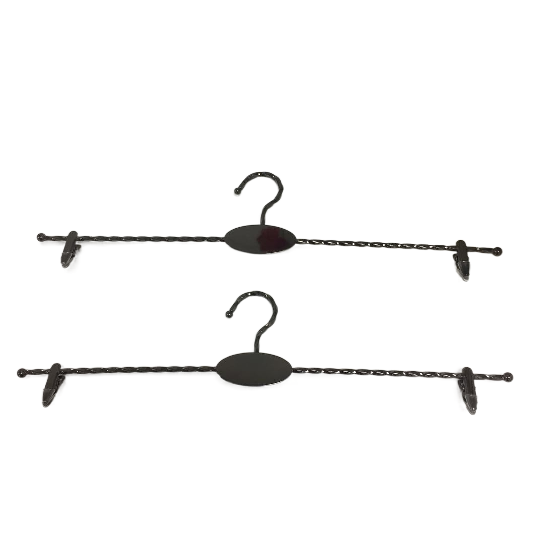 LH008 Metal lingerie hanger with clips