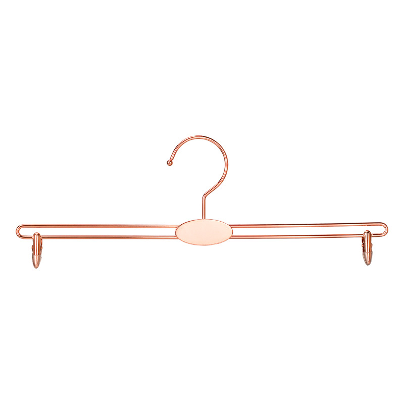 LH001 Metal lingerie hanger with clips