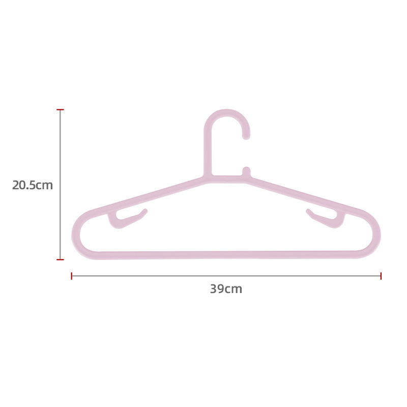 150 plastic hanger with hook