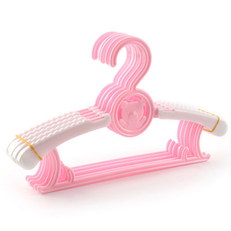 144 kid Flexible plastic hanger with adjustable size