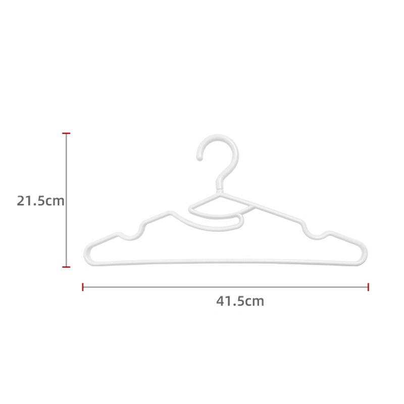 151  plastic hanger with rotatable hook and notches